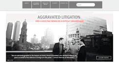 Desktop Screenshot of kravitlaw.com